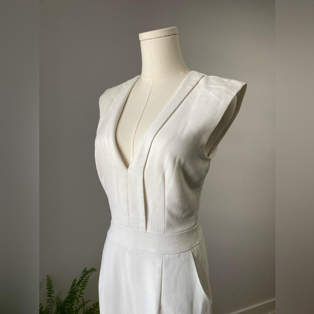 Adelyn Rae white jumpsuit XS - Picture 3 of 11
